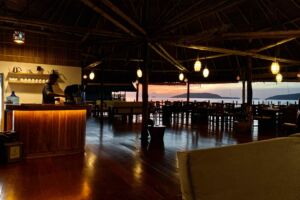 Restaurant at Sunrise - Papua Explorers Resort